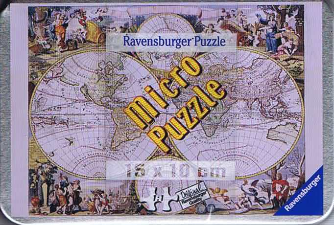 Historical World Map, Micro puzzle